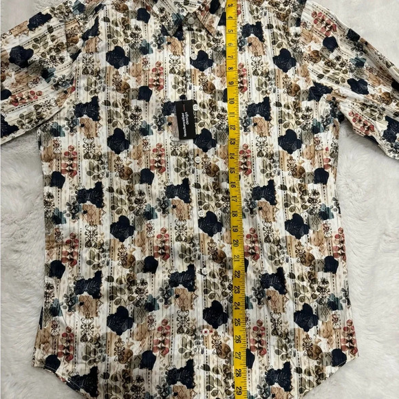 LEO CHEVALIER design long sleeve shirt Sz : M - Picture 6 of 8